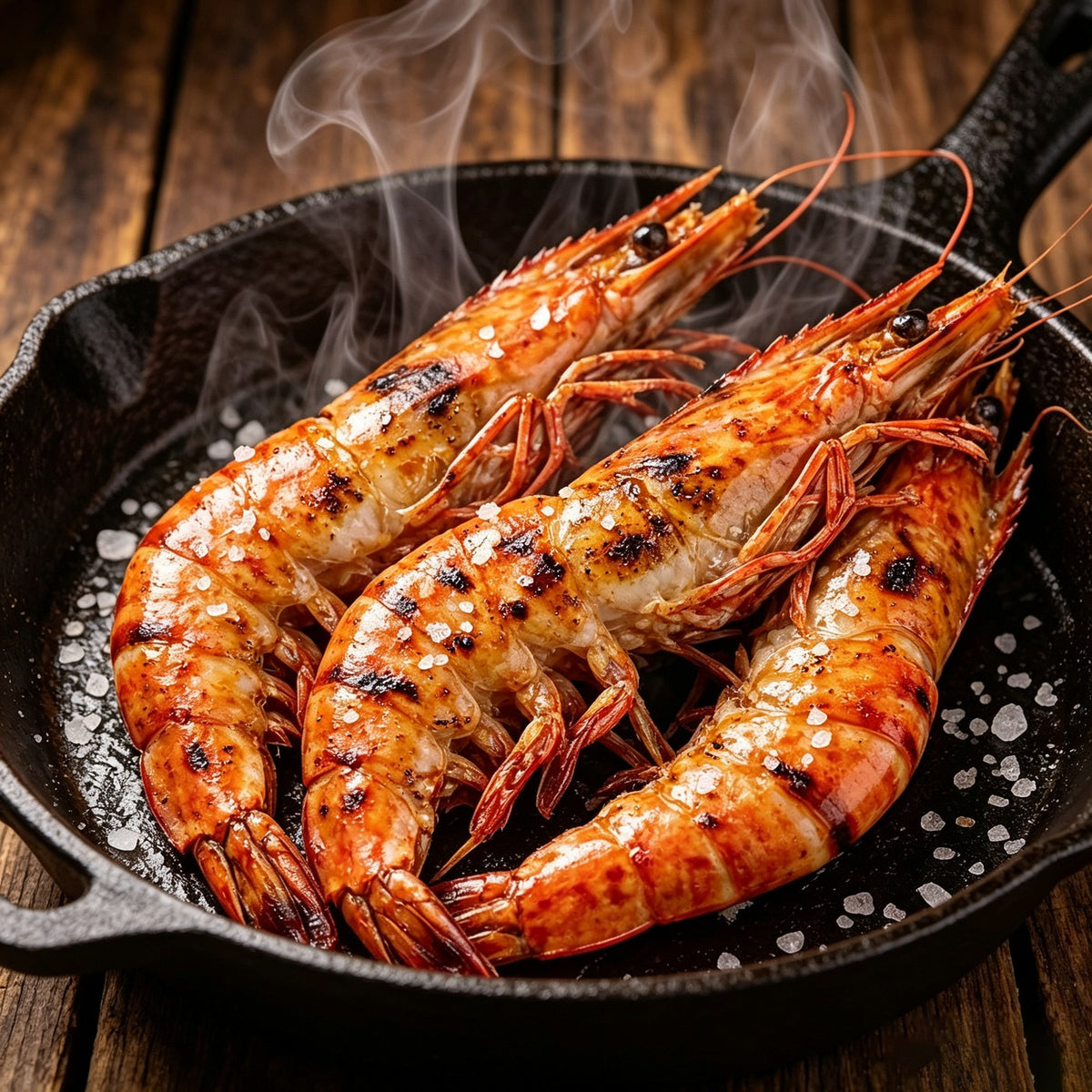 Frozen Giant Tiger Prawns - view 1